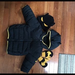Baby gap + junk food Batman jacket set